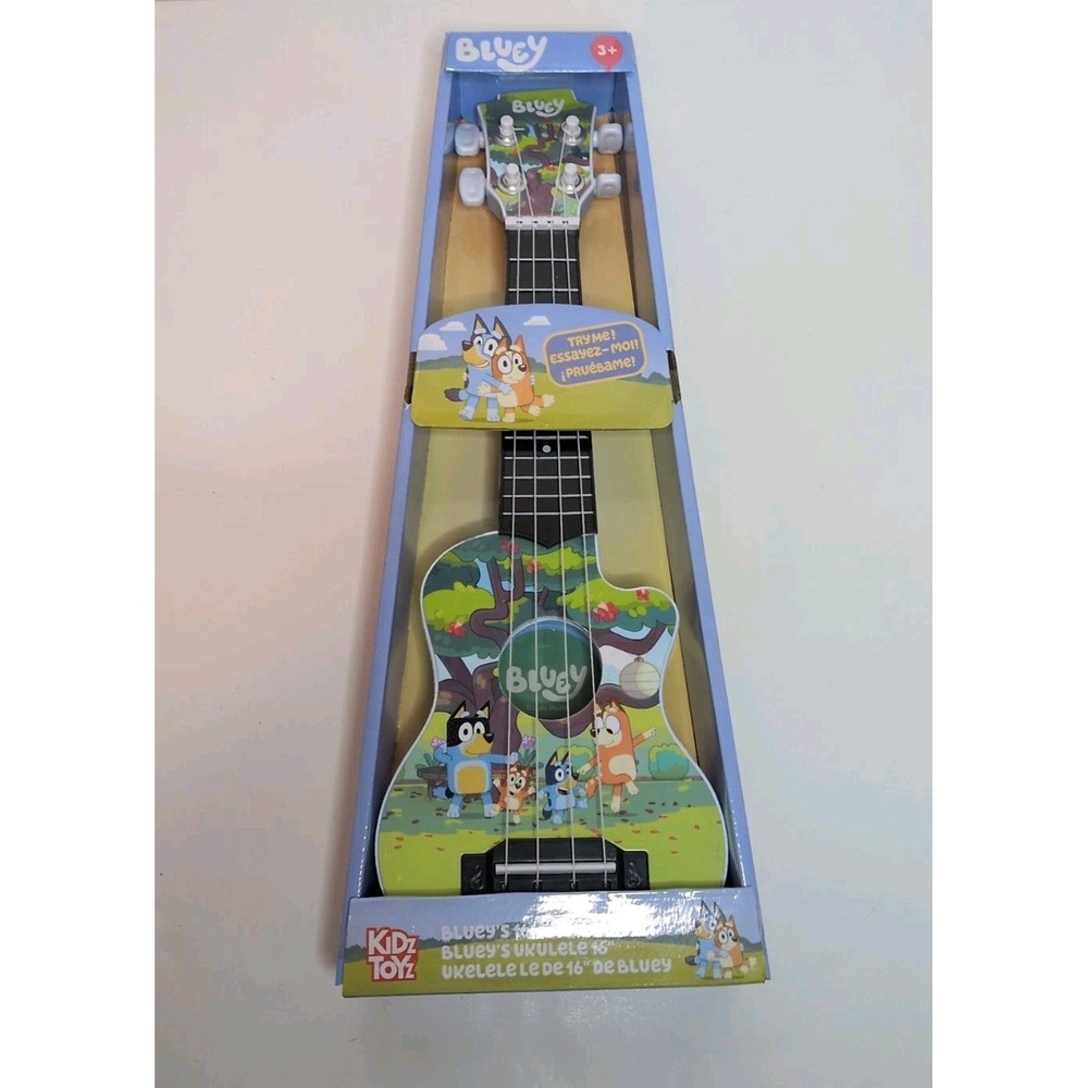 New Bluey's Ukulele 16"  For Kids 3 +‎ Years Old